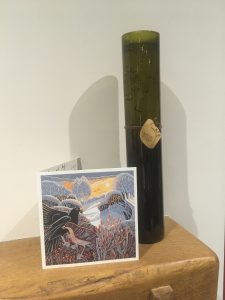 Image of card and candle